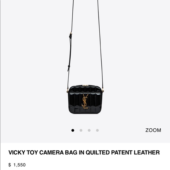 【sold】New Authentic Saint Laurent Mini Vicky bag - Picture 8 of 8